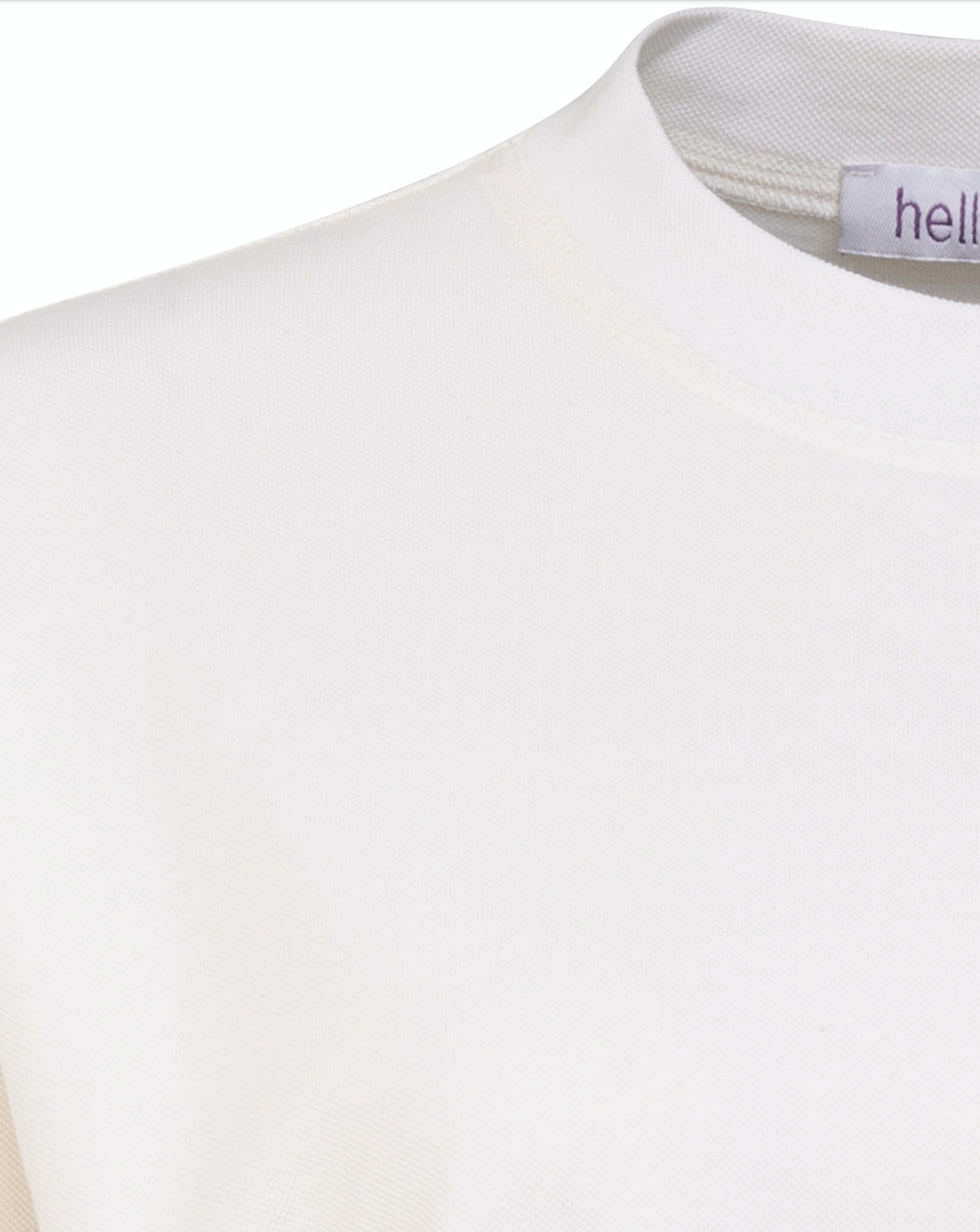 01/5 Longsleeve Organic Cotton White Detail Collar - hello'ben store