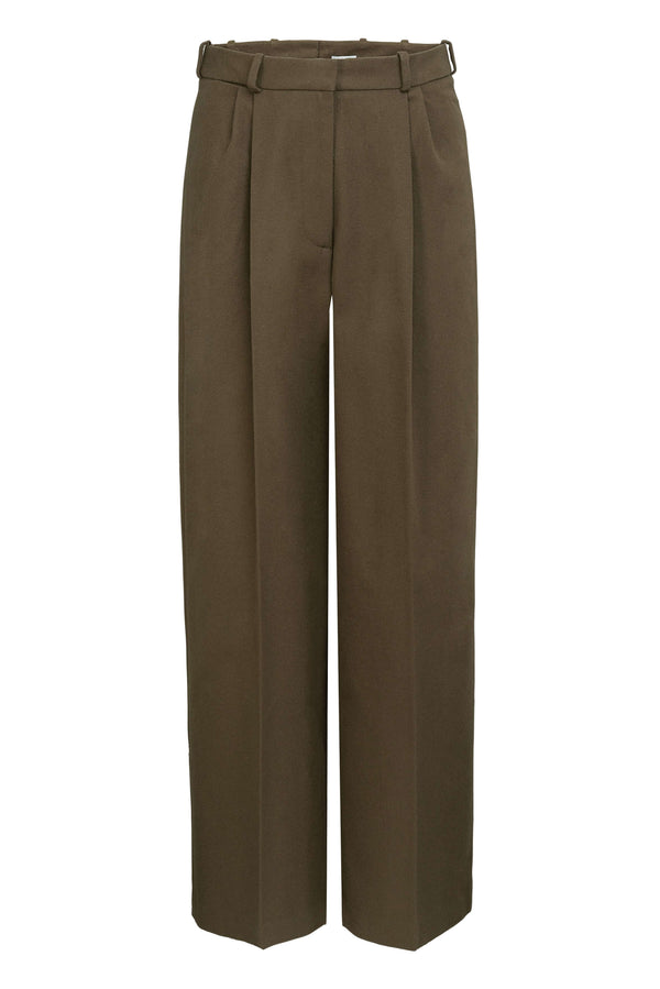 03/2 High-Waisted Pants Khaki - hello'ben store