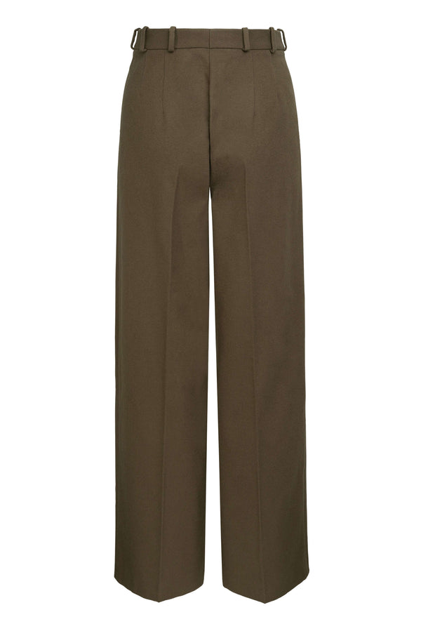High-Waisted Pants Khaki 03/2
