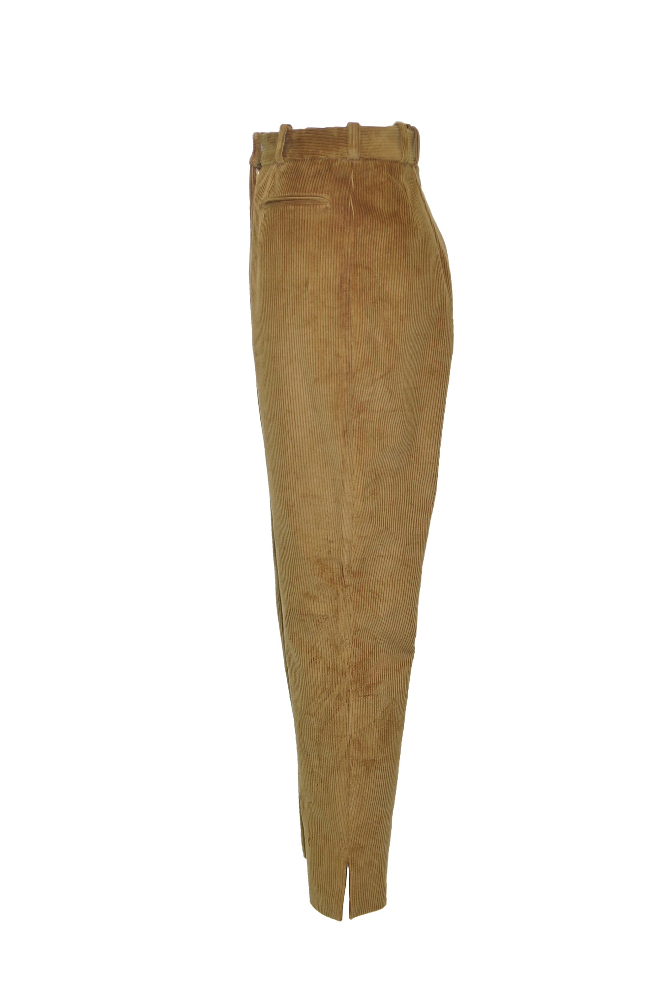 01/7 Corduroy Pants Cognac side - hello'ben store