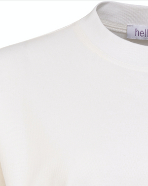01/5 Longsleeve Organic Cotton White collar detail - hello ben store