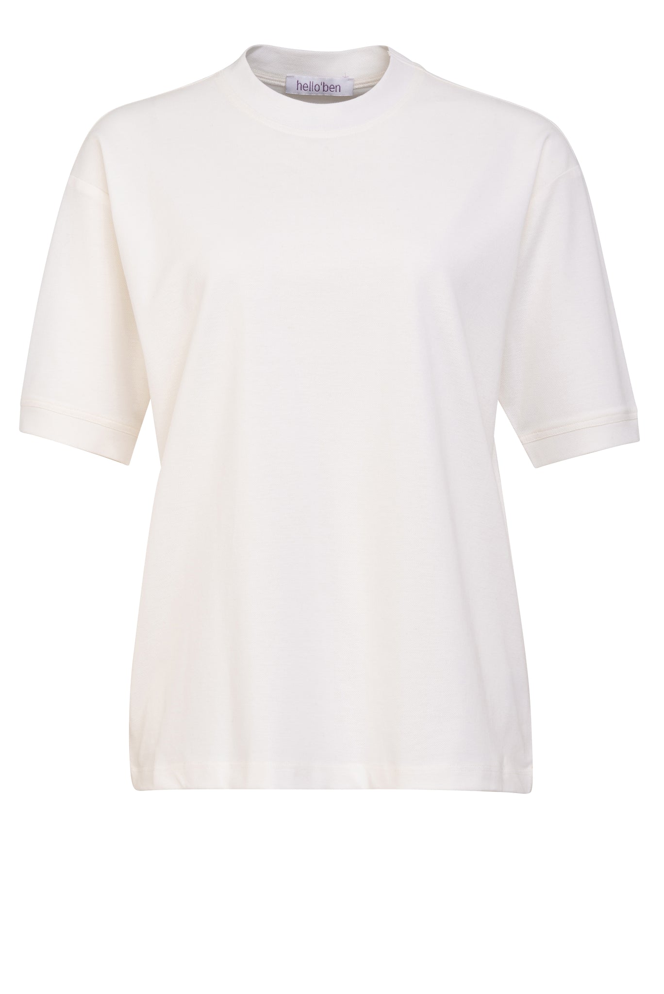 01/8 Classic T-Shirt Organic Cotton front- hello'ben store
